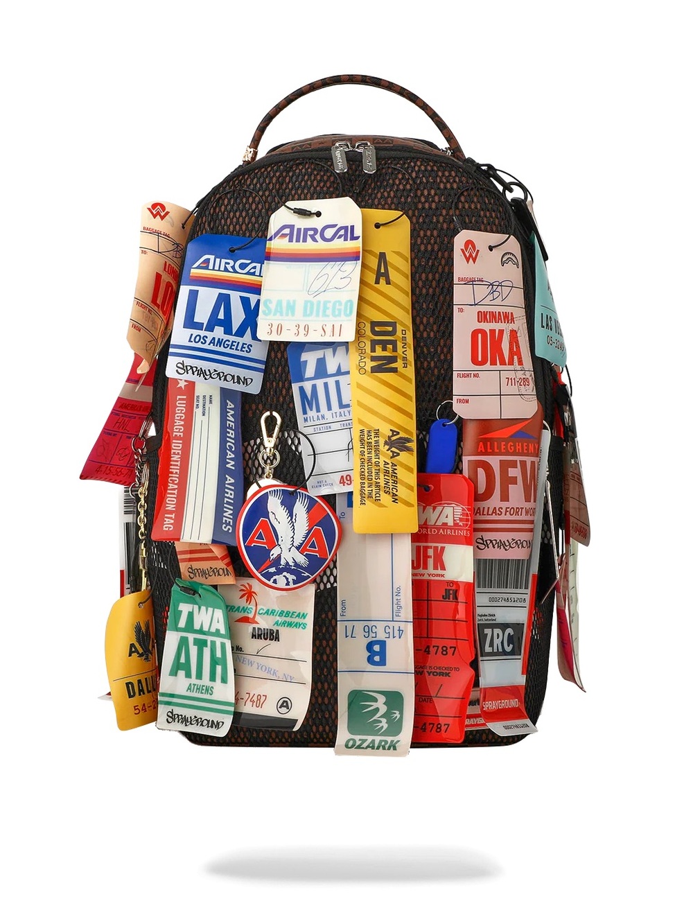 Sprayground AMERICAN AIRLINES 100 YRS - TAGS ON TAGS BACKPACK
